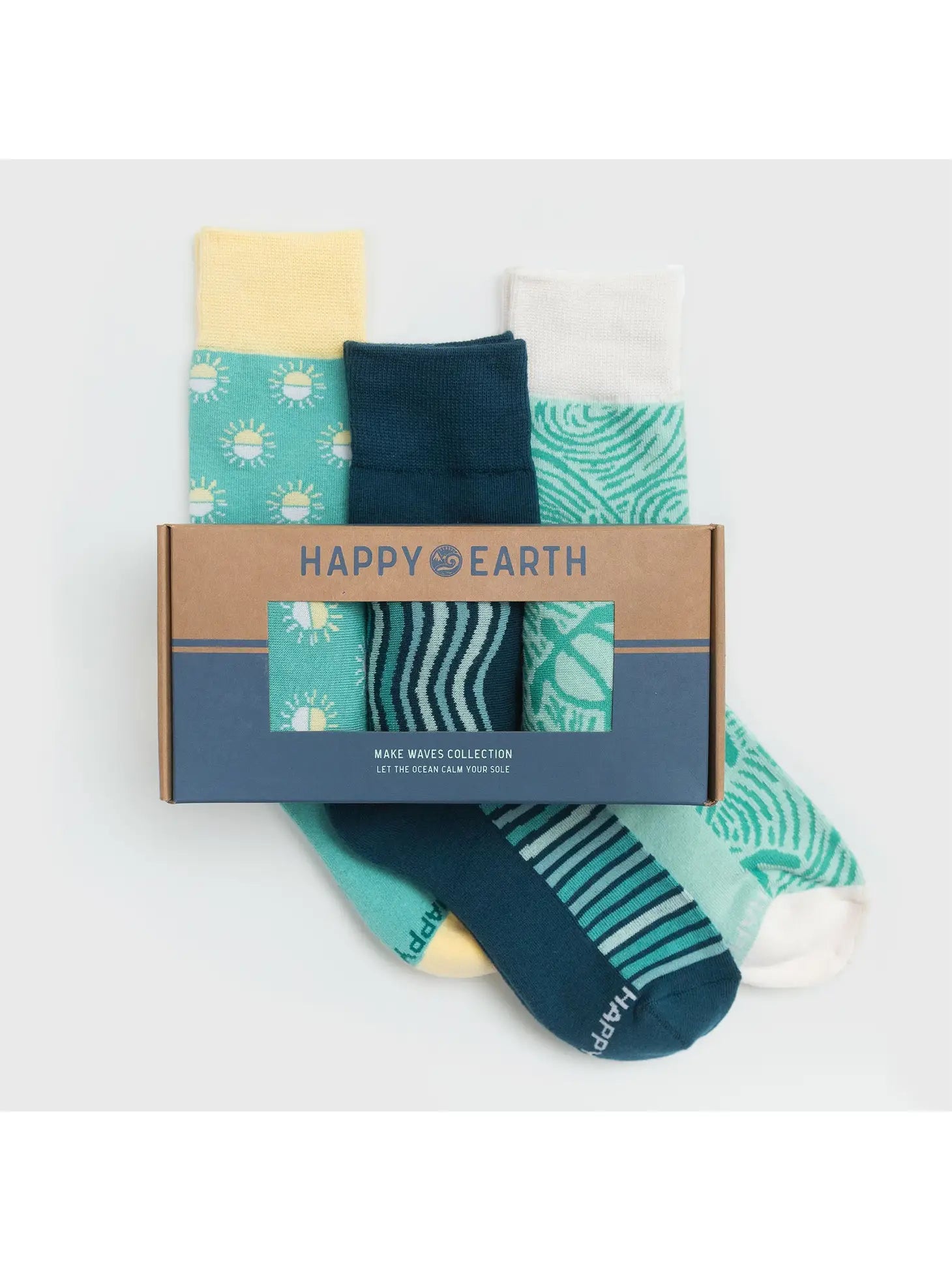 Make Waves Socks - Set of 3