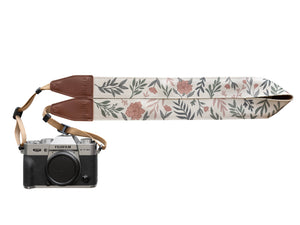 Moody Flower Camera Strap