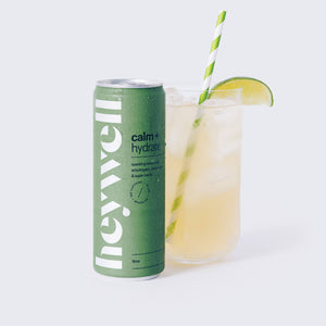 Heywell calm + hydrate sparkling lime