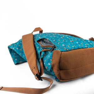 Adventure Backpack - Spring Floral Teal