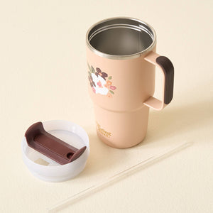 20oz Mini Tumbler - Bloom Mocha