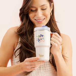 20oz Mini Tumbler - Bloom Cream