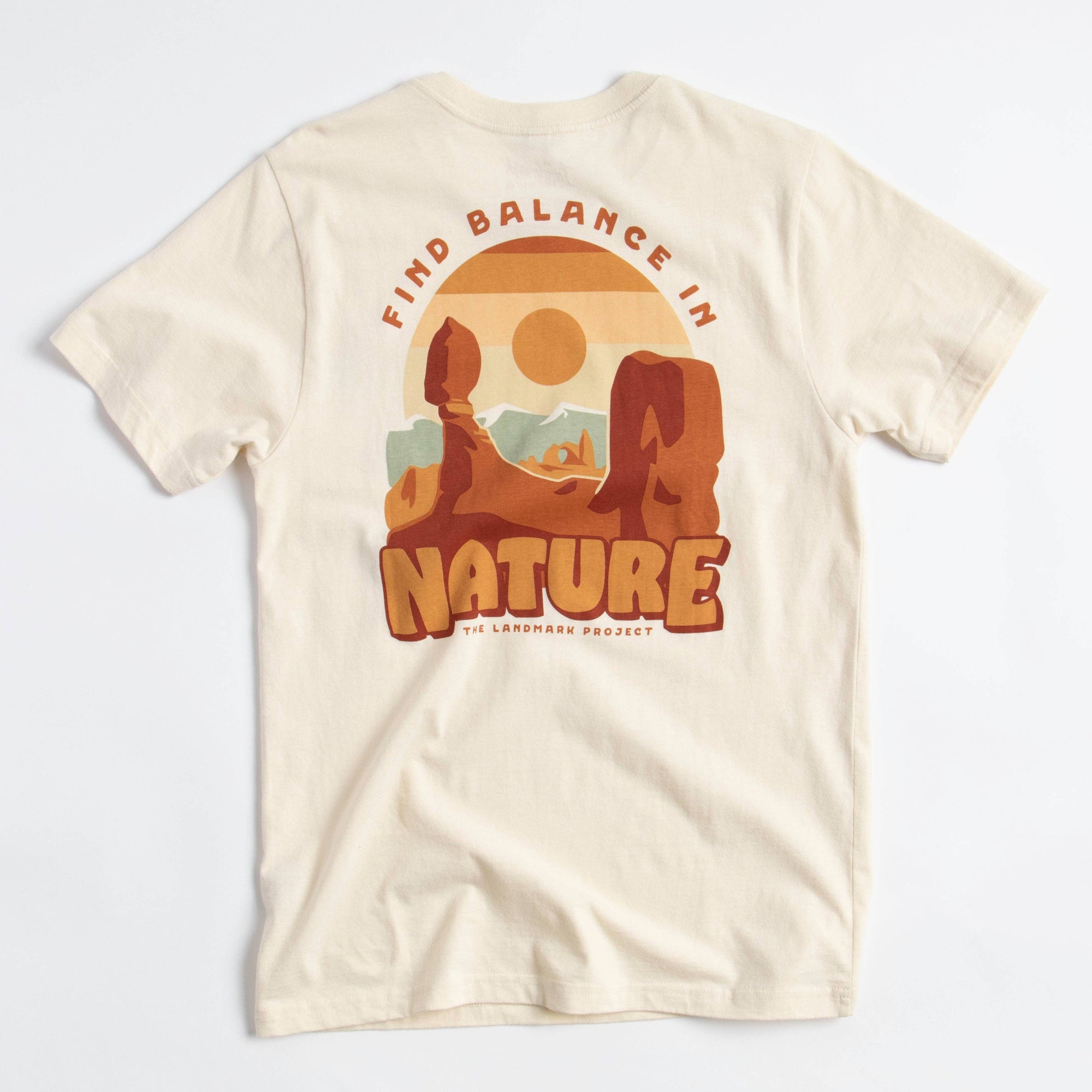 Find Balance in Nature Tee - Honeycomb