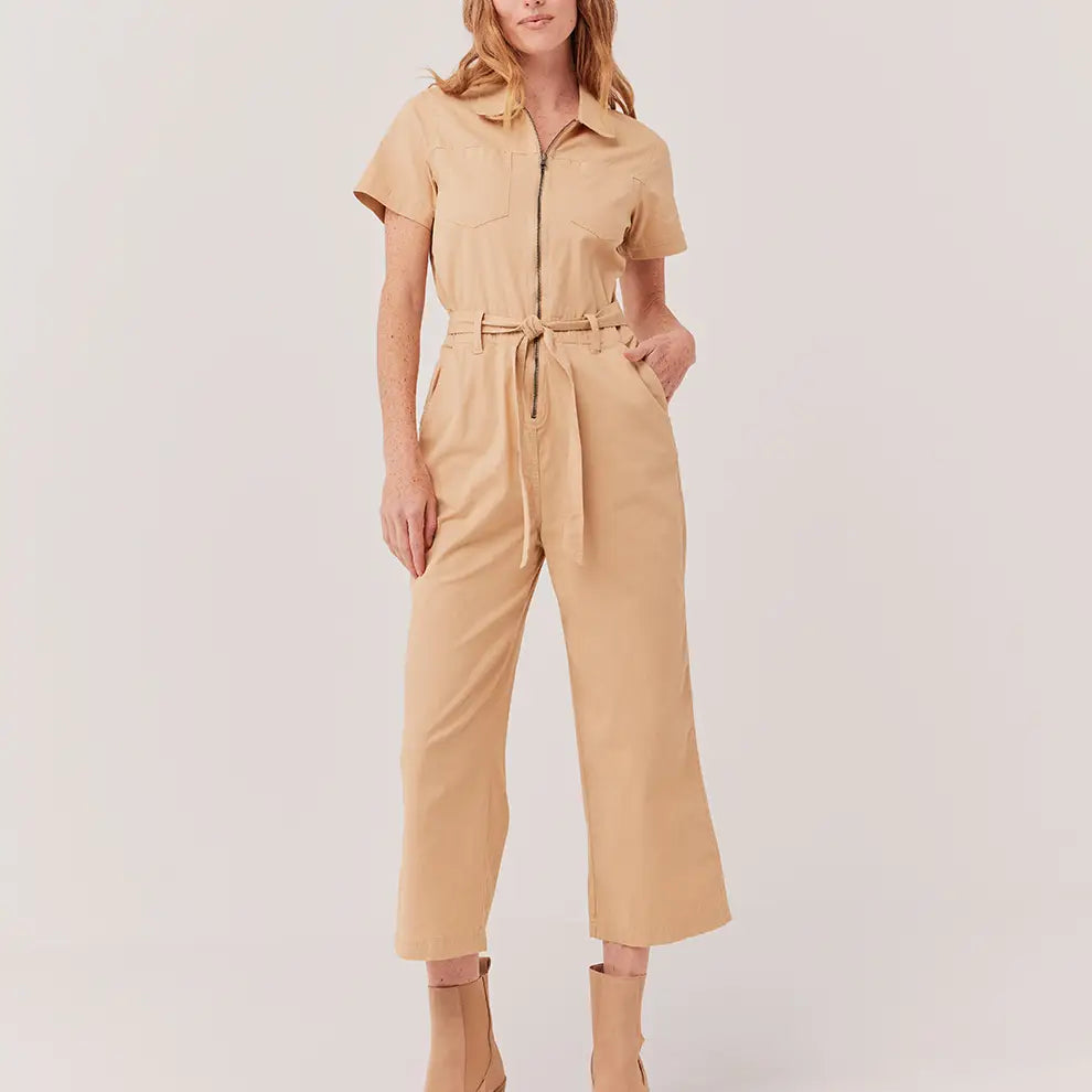 The Boulevard Zip Front Jumpsuit