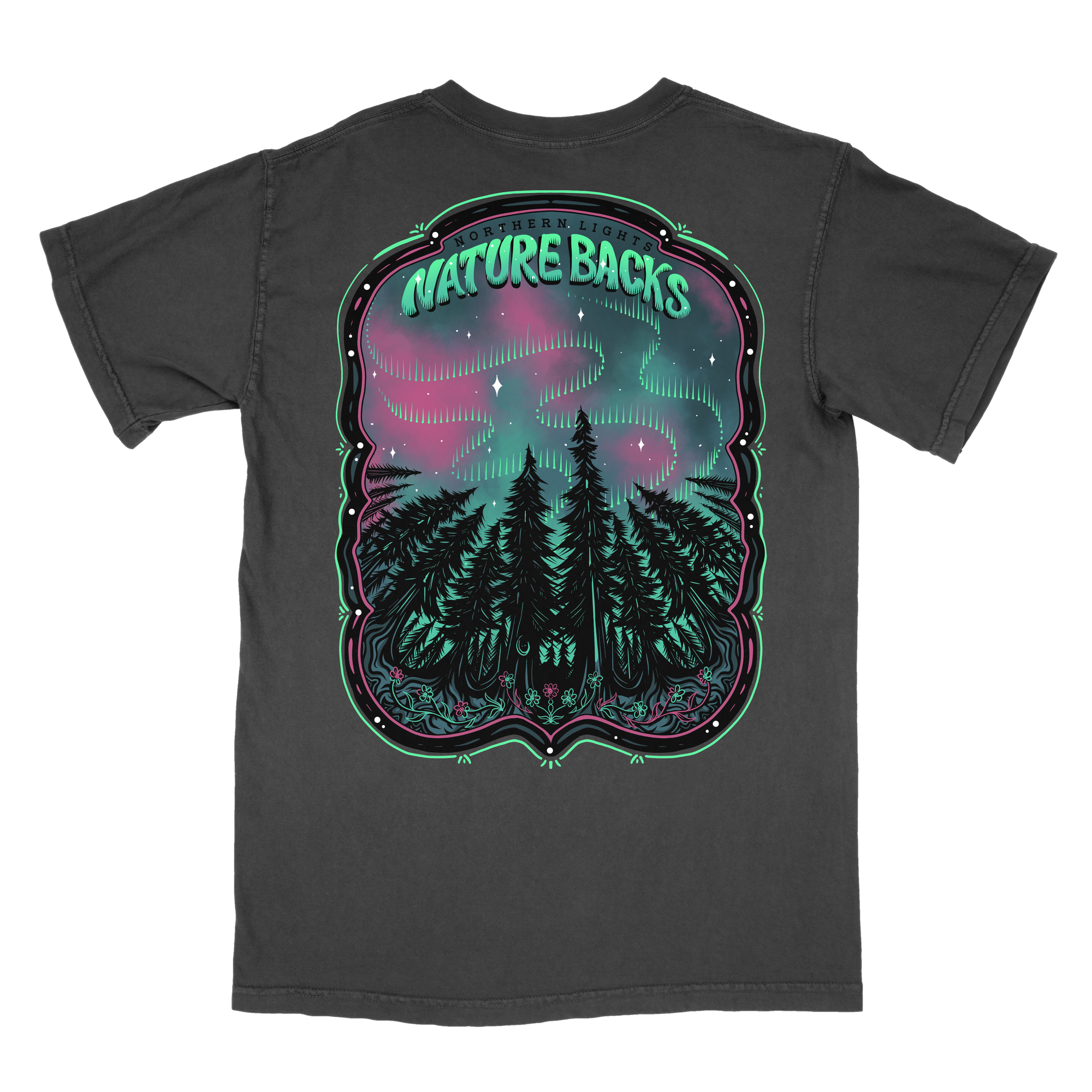 Northern Lights Tee - Black