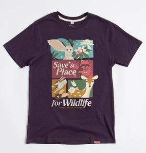 Save a Place for Wildlife Tee - Dusk