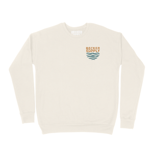 Wave and Sun Crewneck