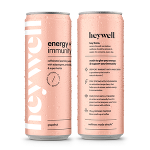 Heywell energy + immunity sparkling grapefruit