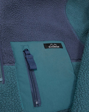 Polar Fleece 1/4 Zip - Teal