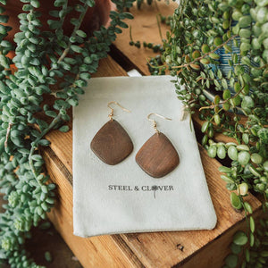 Klondike Wooden Earrings