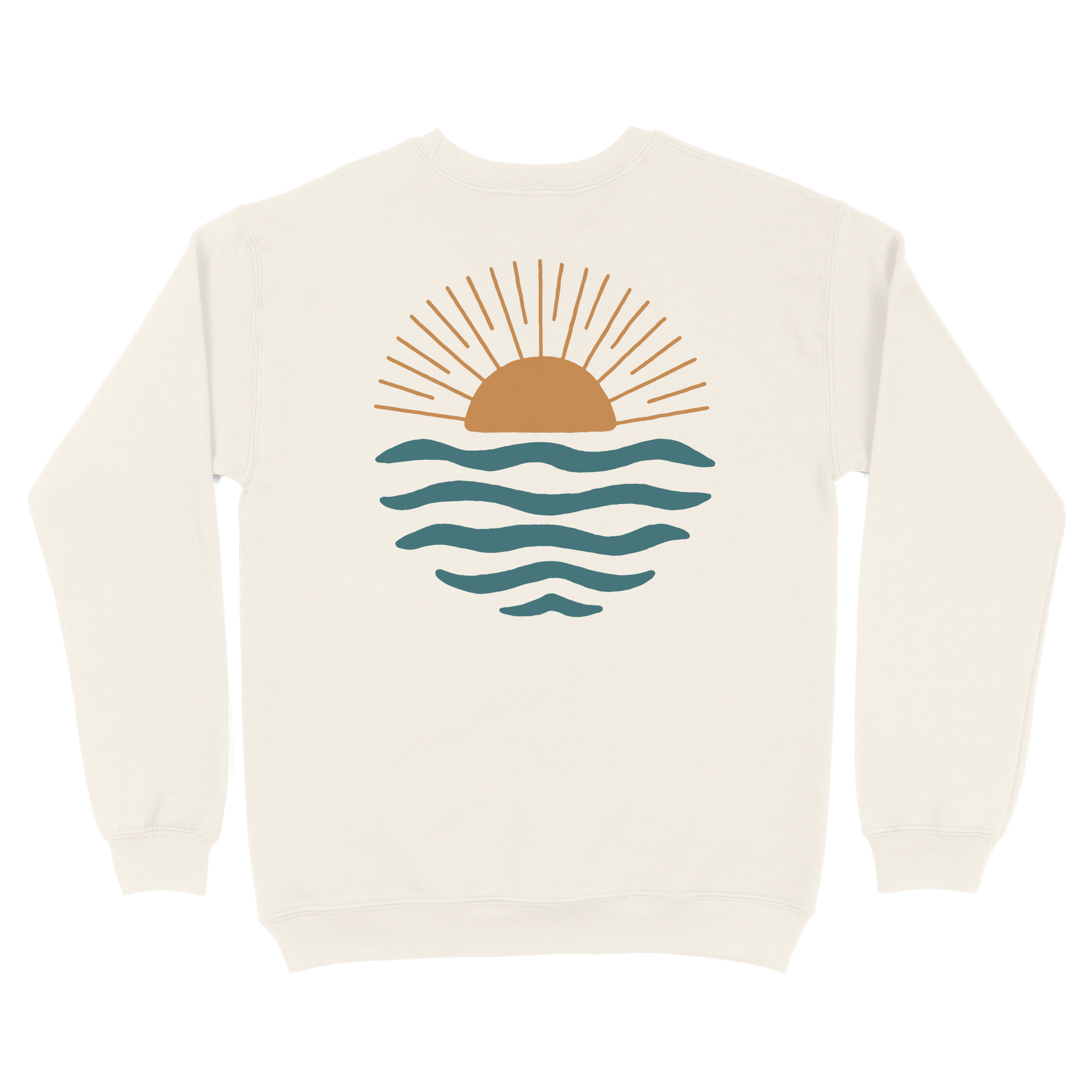 Wave and Sun Crewneck