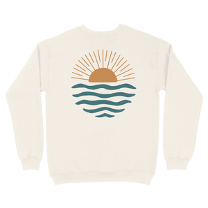 Wave and Sun Crewneck