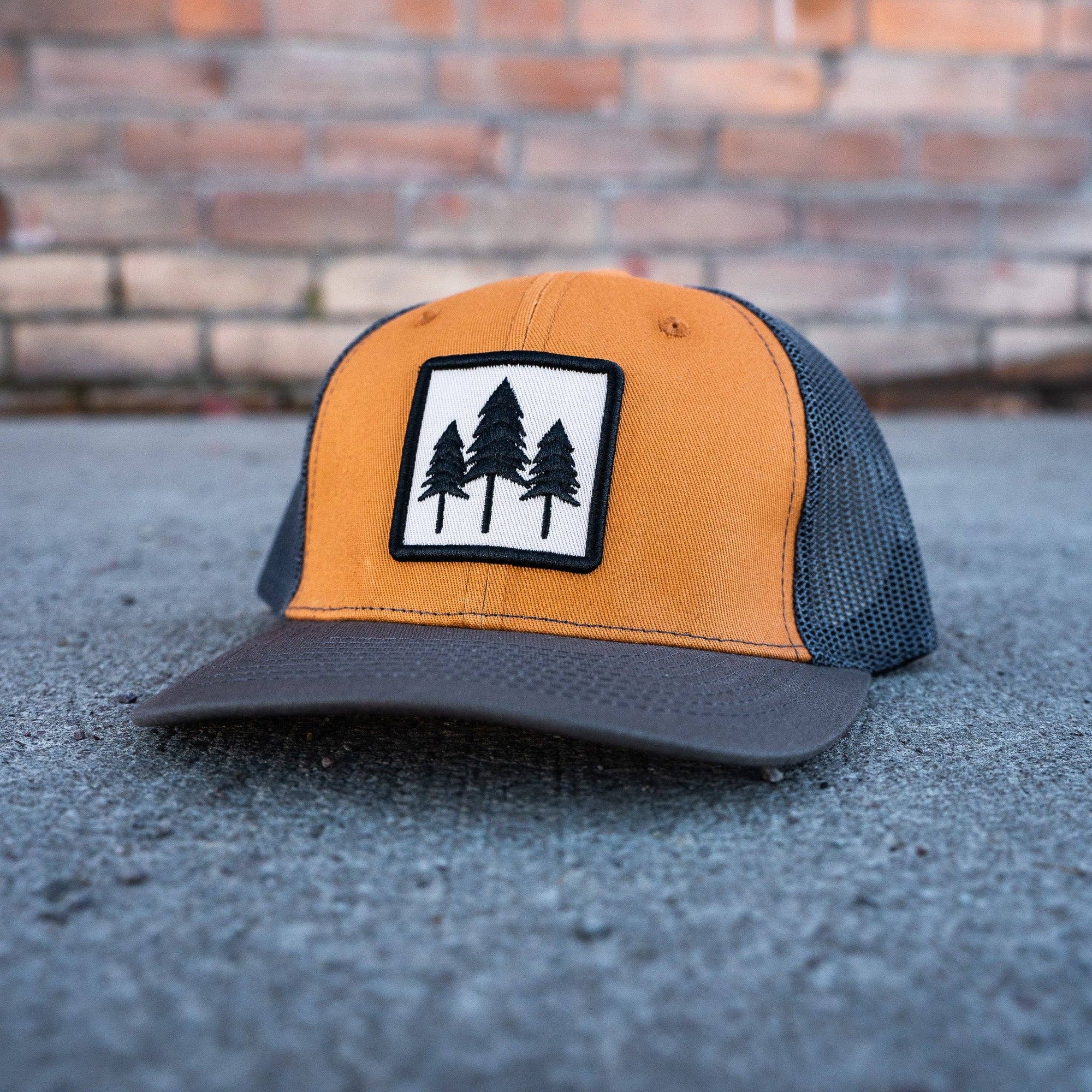 Three Tree Tri Tone Trucker-  Camel