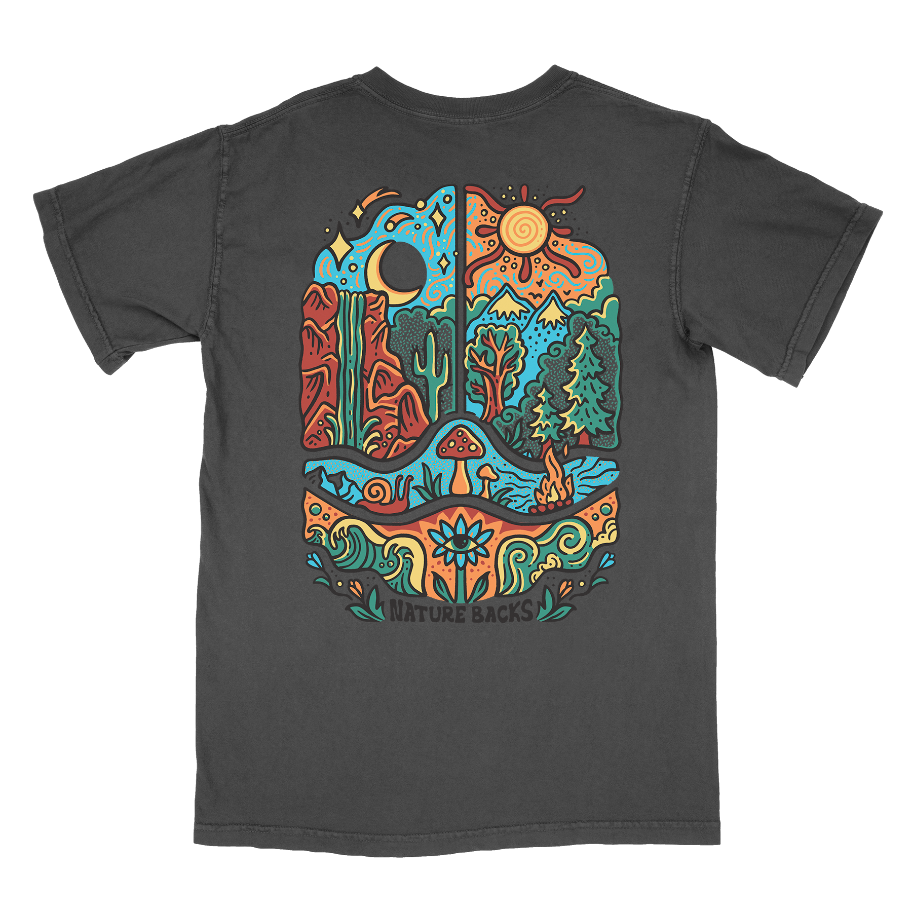 Enchanted Tee - Charcoal