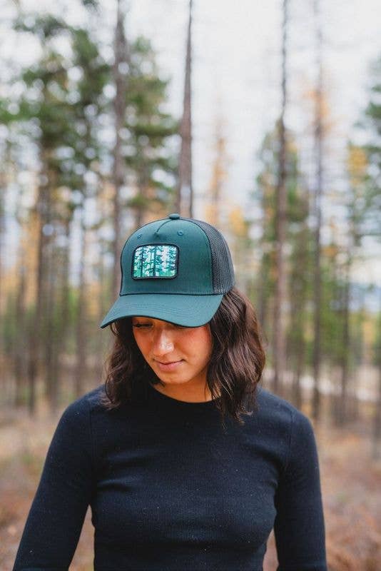 Woodland Watercolor Trucker - Forest