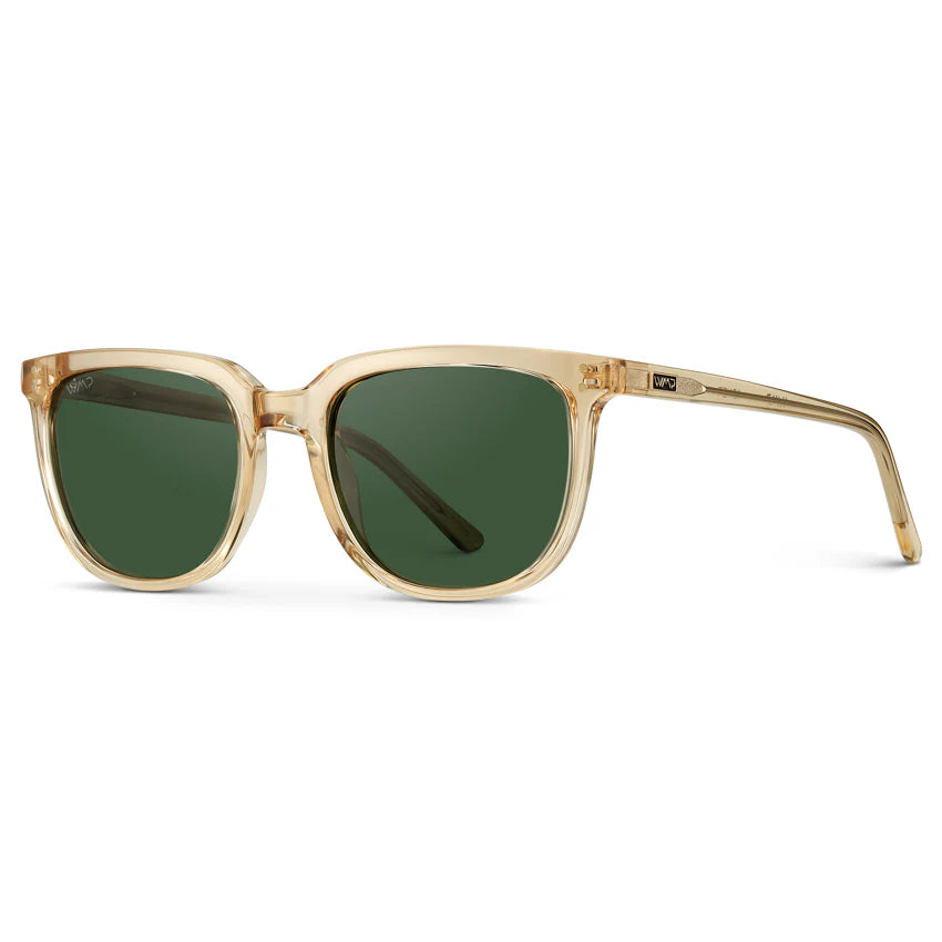 Abner - Champagne Crystal/Smoke Green Lens