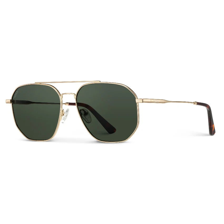 Emmett - Gold Frame/Smoke Green Lens