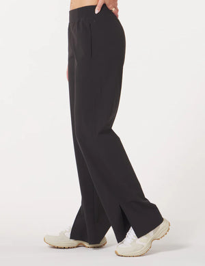 Charlotte Relaxed Pant: Black