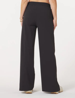 Charlotte Relaxed Pant: Black