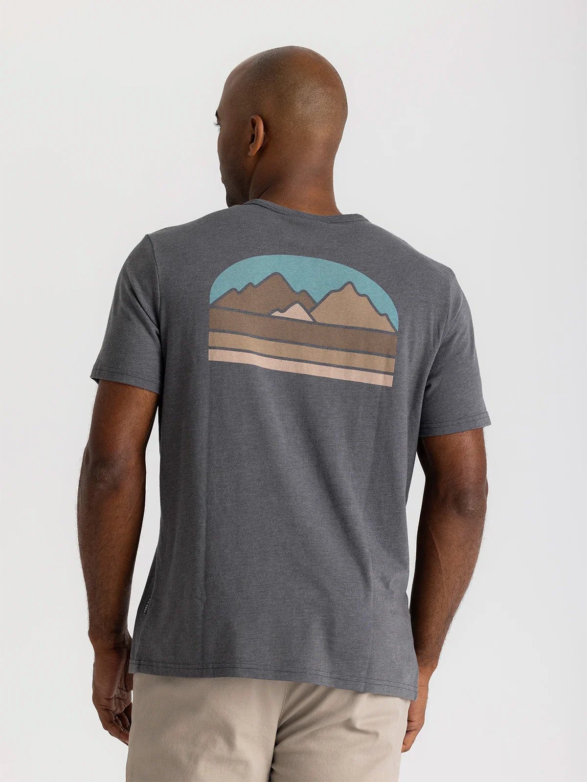 Men's Evenfall Pocket Tee - Heather Black Sand