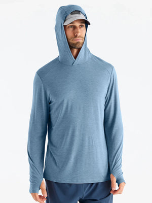 Men's Bamboo Shade Hoodie - Heather Slate