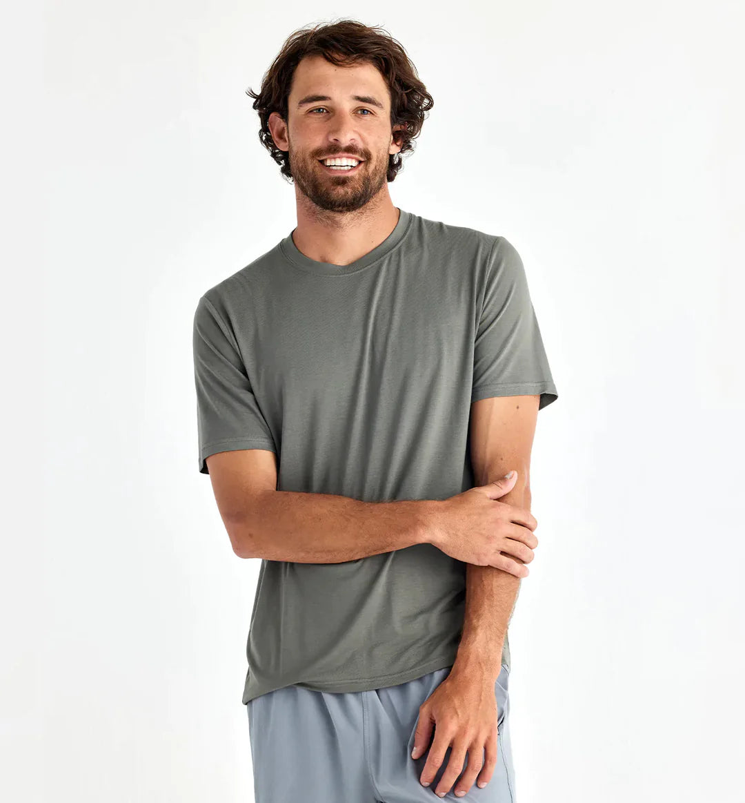 Men's Bamboo Motion Tee - Fatigue