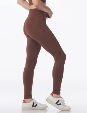 High Waisted Pure Legging: Espresso