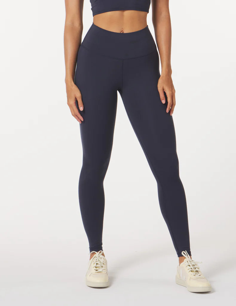 High Waisted Pure Legging: Navy