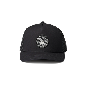 Station Trucker Snapback Hat - Black