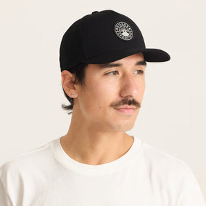 Station Trucker Snapback Hat - Black