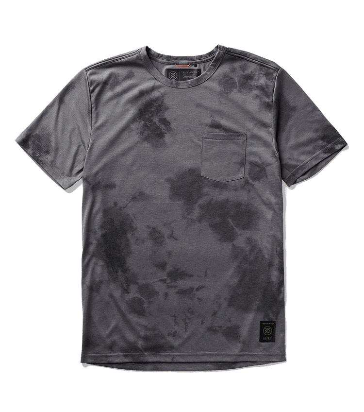 Mathis Pocket Short Sleeve Active Tee - Grey