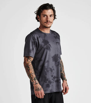 Mathis Pocket Short Sleeve Active Tee - Grey