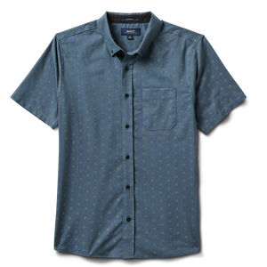 Scholar Stretch Organic Short Sleeve Button Up Shirt