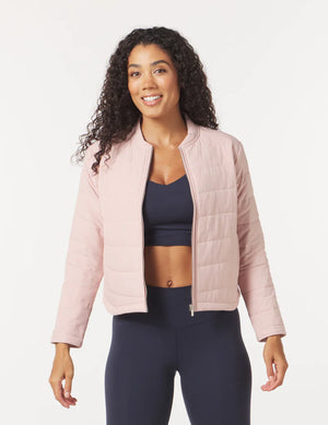 Waverly Jacket: Adobe Rose