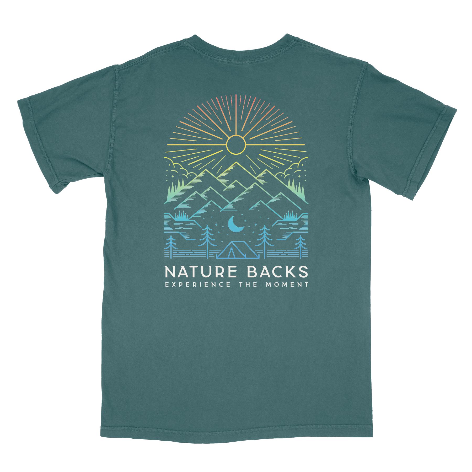 Daybreak Tee - Forest Green