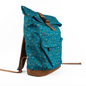 Adventure Backpack - Spring Floral Teal