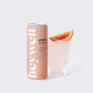 Heywell energy + immunity sparkling grapefruit