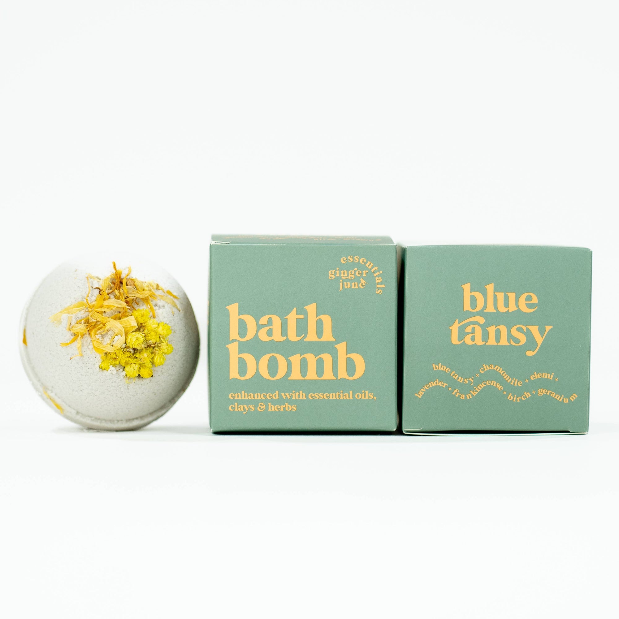 Tansy 100% Botanical Bath Bomb