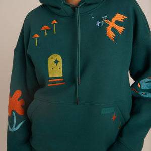 Hiker Hoodie - Evergreen