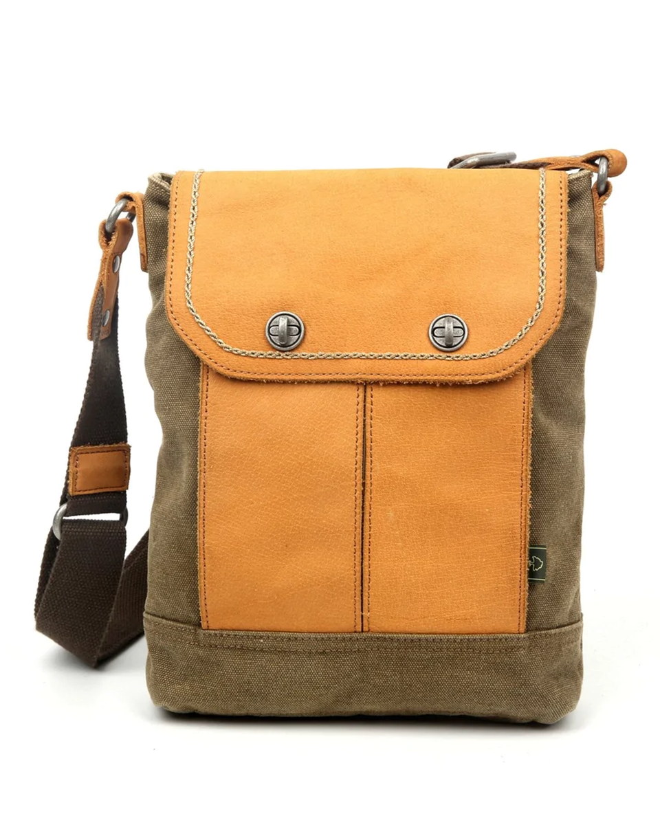 Valley River Canvas Crossbody Bag