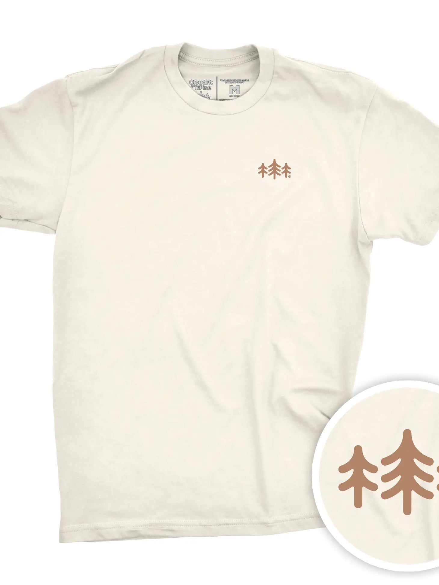 TriPine CloudFit Tee - Natural