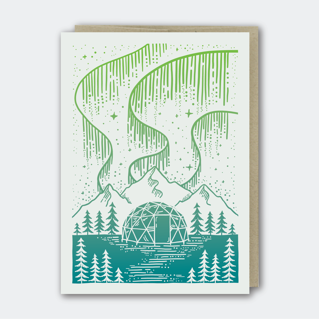 Northern Lights Card