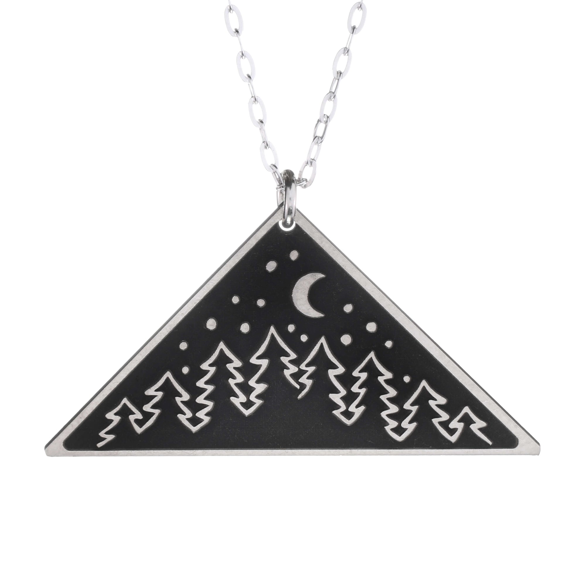 Forest Triangle Necklace