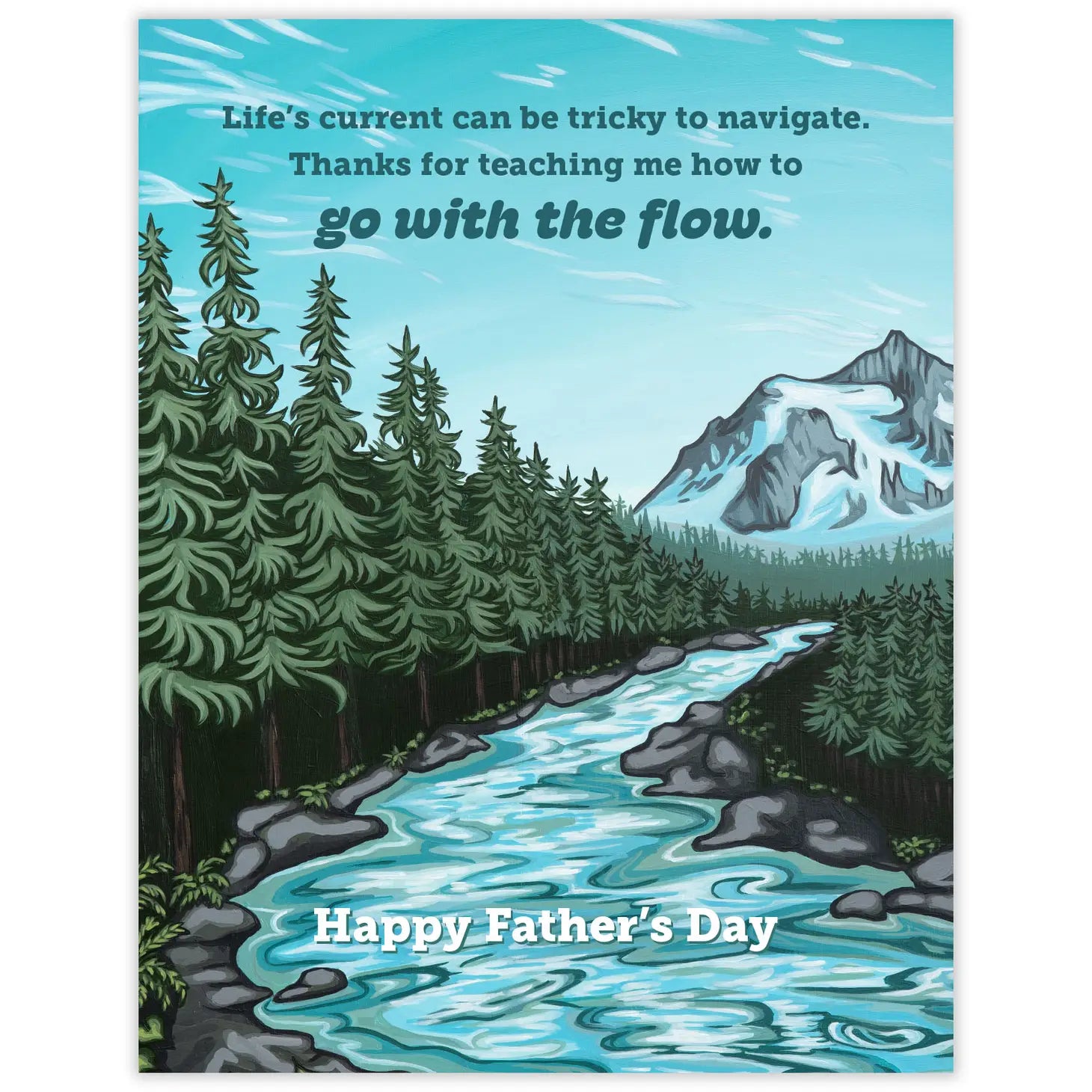 Go with the Flow Father's Day